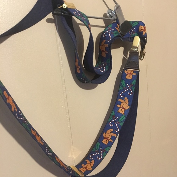 Pelican Christmas bear suspenders y shaped - Picture 7 of 8